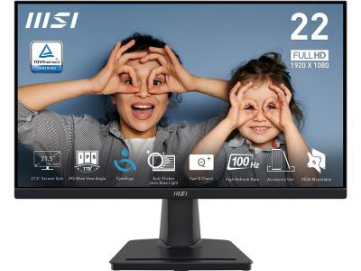 &Eacute;cran 21,5"" MSI PRO MP225 - HDMI/DisplayPort/DVI/VGA