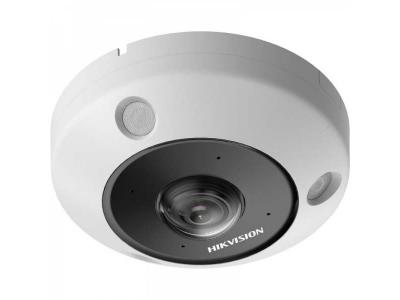 Cam&eacute;ra IP Fish-eye 12MP - Vision 360&deg; - IR 15m DS-2CD63C5G1-IVS(1.29mm)