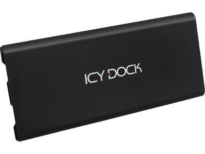 ICY DOCK ICYNano MB861U31-1M2B - Bo&icirc;tier USB-C/USB-A pour SSD M.2 PCIe NVMe