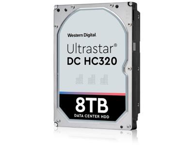 Wd ultrastar 7k8 8tb sata hus728t8tale6l4 noir