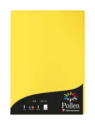 Etui de 50 feuilles A4 Pollen Jaune