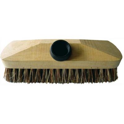 Brosse lave-pont - monture bois - avec douille &agrave; vis BRICOZOR