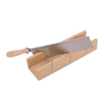 FISCHER DAREX Bo&icirc;te &agrave; onglet - bois - 300 mm + scie &agrave; dos 