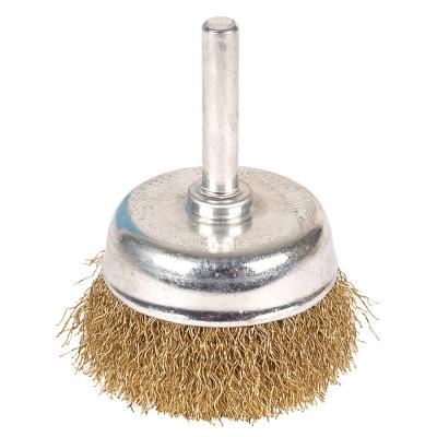 Wolfcraft 2112000 brosse laiton tige 6 mm diam&egrave;tre 50 mm