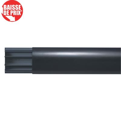 Cache c&acirc;ble multim&eacute;dia Legrand - pour &eacute;cran plat - noir