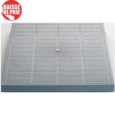 Couvercle renforc&eacute; - Gris - 30x30cm