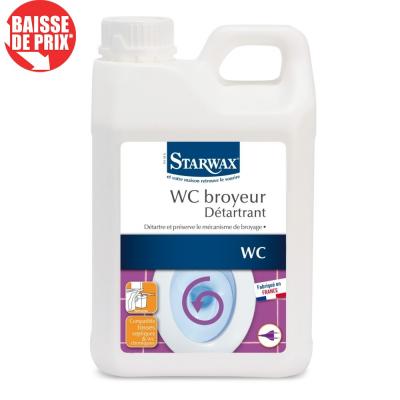 D&eacute;tartrant broyeur wc et canalisation STARWAX 2L
