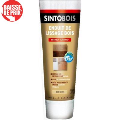 Enduit de lissage cr&egrave;me Parfait Bois Clair Tube 250g