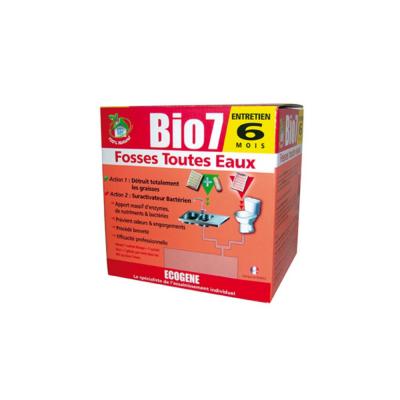 Ecog&egrave;ne - ecogene - Bio7 sp&eacute;cial fosses toutes eaux - 12 sachets