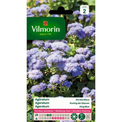 Vilmorin - Sachet graines Ageratum roi des bleus