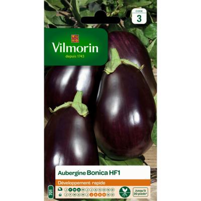 Vilmorin - Sachet graines Aubergine Bonica HF1