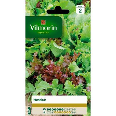 Vilmorin 3680042 Mesclun, Vert/Rouge, 90 x 2 x 140 cm