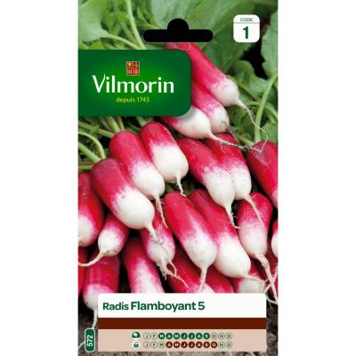 Vilmorin - Sachet graines Radis Flamboyant 5