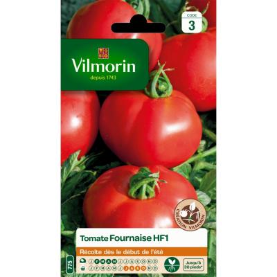 VILMORIN Tomate Fournaise HF1 Sachet de graines - Cr&eacute;ation Vilmorin