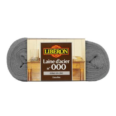 LIBERON Laine d'acier n&deg;000 - Mise en cire - 150gr
