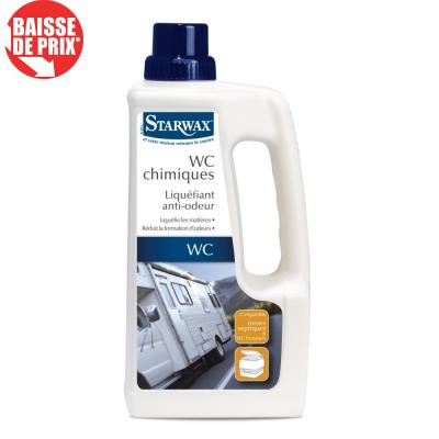 Liqu&eacute;fiant anti-odeur WC chimique Starwax - Flacon 1 l