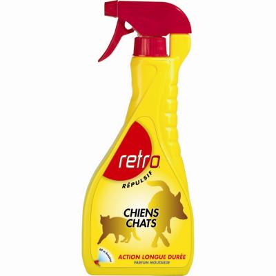 Retro Liquide R&Eacute;PULSIF Chiens &ndash; Chats Pulv&eacute;risateur 600 ML RETO5