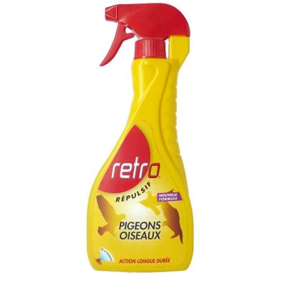 R&eacute;pulsif pigeon et oiseaux pulv&eacute;risateur 750 ml