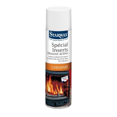 Mousse nettoyante sp&eacute;cial inserts de chemin&eacute;e - 500ml - STARWAX