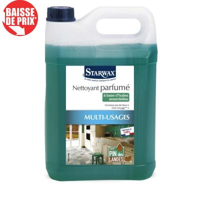 Nettoyant assainissant multi-usages senteur pin des landes Starwax 5L