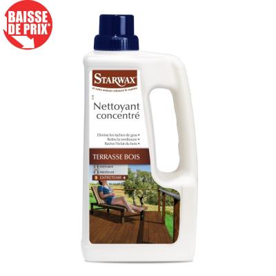 Nettoyant concentr&eacute; terrasse bois & composite Starwax