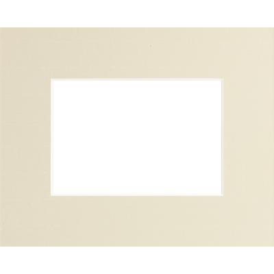 Passe-partout beige 30x40 cm ouverture 18x24 cm carton