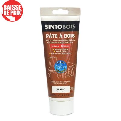 P&acirc;te &agrave; bois &agrave; l&rsquo;eau rebouche imperfections - SINTO - 37400
