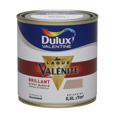 Peinture Dulux Valentine Laque Val&eacute;nite Brillant Titanium 0,