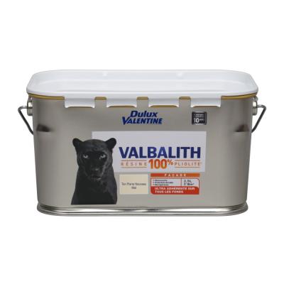 Dulux Valentine - Peinture Fa&ccedil;ade Valbalith Mat Blanc 2,5 l Blanc