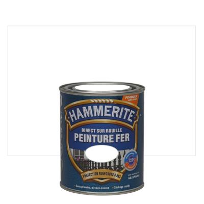 Peinture Direct Sur Rouille Forg&eacute;e Blanc 0,75 l Hammerite Blanc
