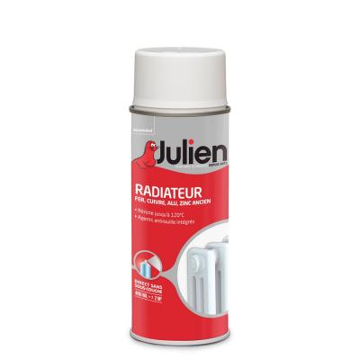 Peinture aerosol - Blanc - Satin - Radiateur - 400ml