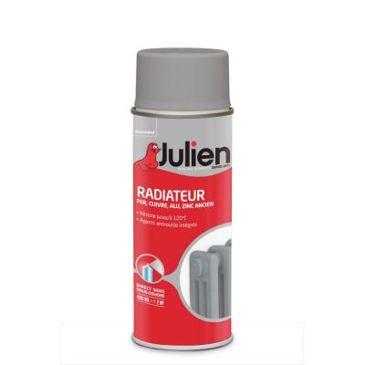 Peinture aerosol - Titanium - Satin - Radiateur - 400ml