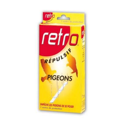 Picots r&eacute;pulsifs pour oiseaux RETRO 6x15cm