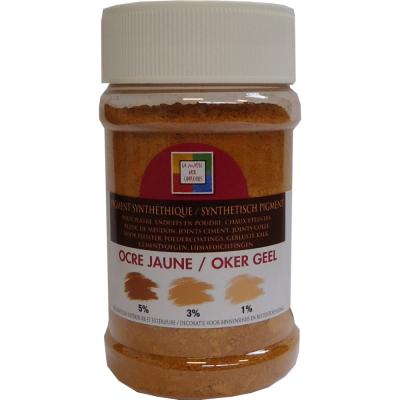 Pigment en poudre La malle aux couleurs ocre jaune 250ml