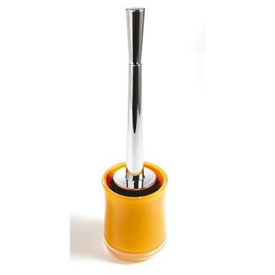 Spirella Brosse Wc avec support Acrylique SIDNEY Orange
