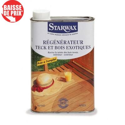 R&eacute;g&eacute;n&eacute;rateur teck et bois exotiques Starwax 500ml