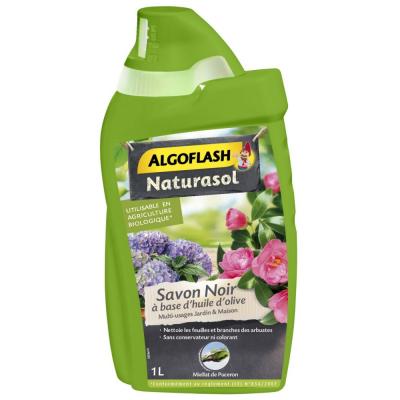 Savon Noir Algoflash Naturasol concentr&eacute; 1 litre