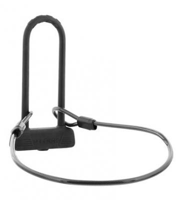 Antivol En U Avec Cable Pour V&eacute;lo / Trottinette - Umulockxl - Noir Tnb