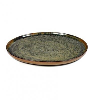 Assiette Surface M indi grey &Oslash;24 cm - Serax