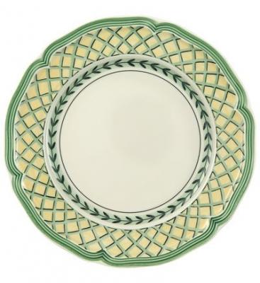 Assiette &agrave; petit-d&eacute;jeuner en forme de villeroy et boch 21 cm