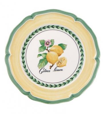 French Garden assiette pour le petit-d&eacute;jeuner
