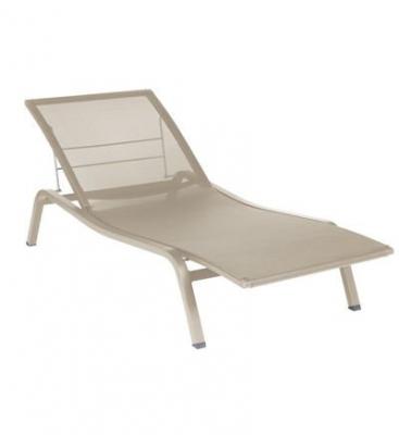 Fermob - Alize Chaise longue r&eacute;glable, muscade