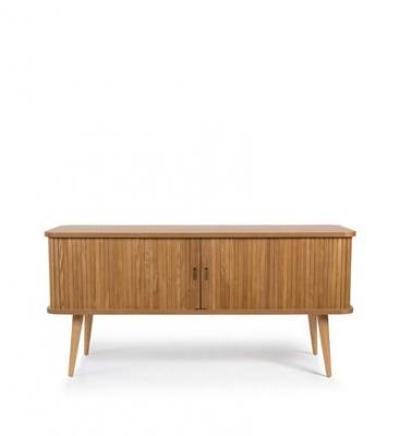 Barbier - Buffet design bois - Couleur - Naturel