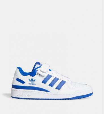 Chaussure Forum Low pour hommes Cloud White/cloud White/royal Blue