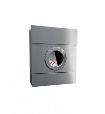 Radius Design - Letterman II, en acier inoxydable mat poli