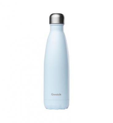 Bouteille isotherme inox Pastel Bleu 50 cl - QWETCH - 50.0000
