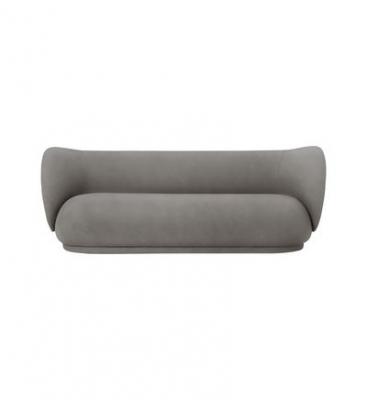 Canap&eacute; Rico 3 places taupe bross&eacute; - Ferm Living