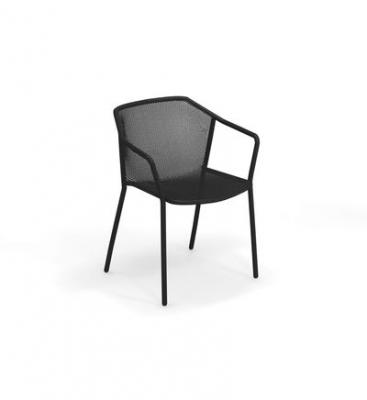 Emu Chaise avec accoudoirs Darwin  - noir