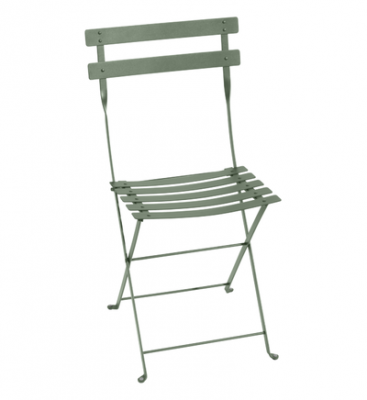 Fermob - Bistro Chaise pliante en m&eacute;tal, cactus