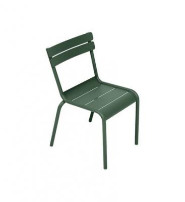 Fermob - Luxembourg Kid Chaise pour enfant, vert c&egrave;dre